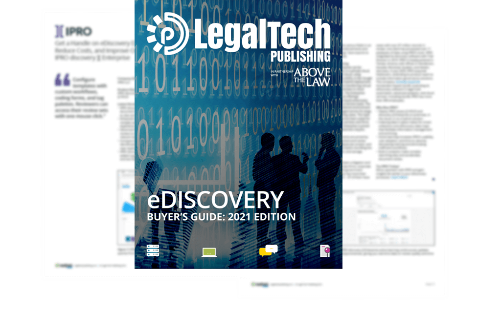 eDiscovery Buyer's Guide preview